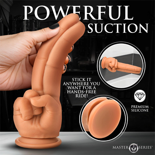 The Pleaser Double Finger Silicone Dildo画像3