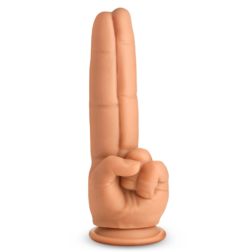 The Pleaser Double Finger Silicone Dildo画像6