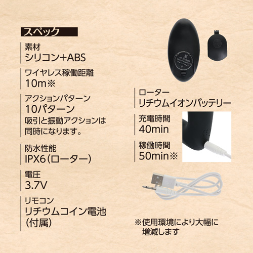 リモバイ 狙い撃ち！ 吸引振動 潮吹きMAX画像4