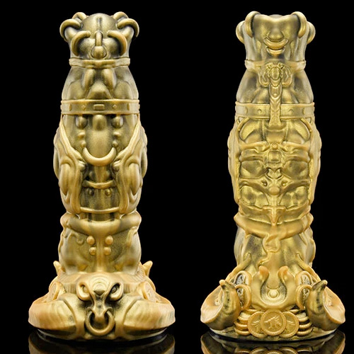 牡牛座 TAURUS ディルド アナルプラグ 剣闘士金 Sサイズ画像7