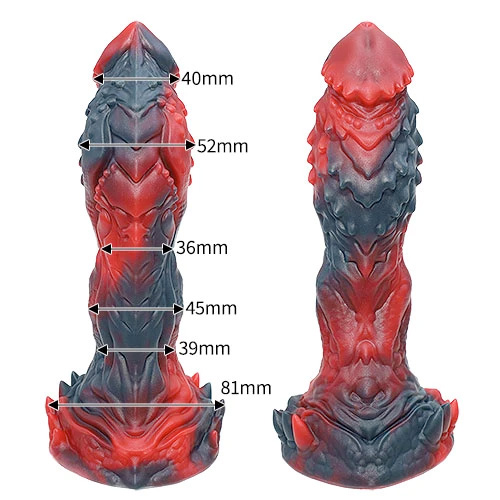 虹欲白龍二世 OPALEYE ディルド アナルプラグ 火 M画像3