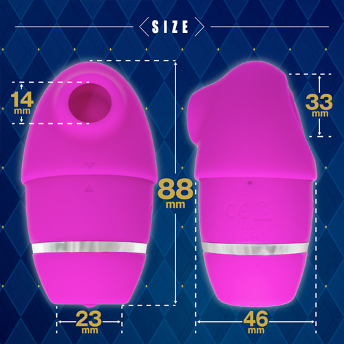 絶頂吸い舐めローター画像3