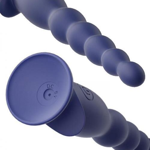 吸盤付きアナルビーズバイブ ミニサイズ画像4