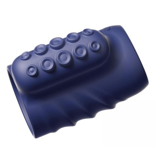 遠隔リモコン付き バイブレーションペニスサック画像6