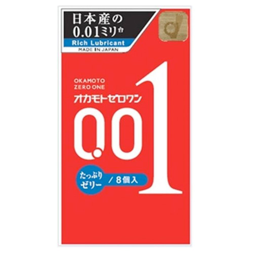 オカモト ゼロワンたっぷりゼリー ８個入