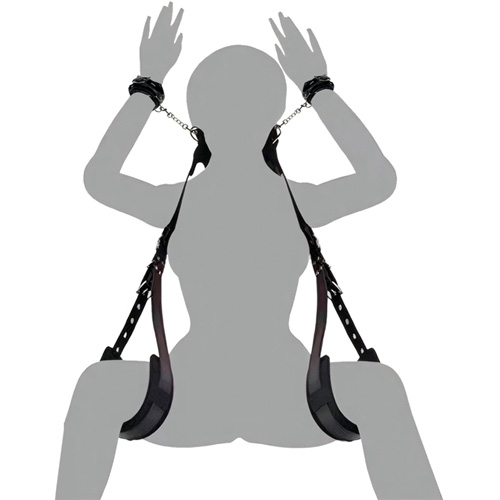 SM-VIP 手枷拘束M字開脚ベルト画像5