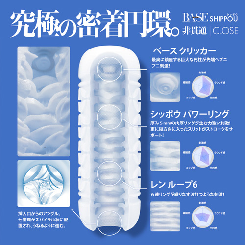 MENS MAX BASE メンズマックス ベース シッポウ 貫通 非貫通画像4