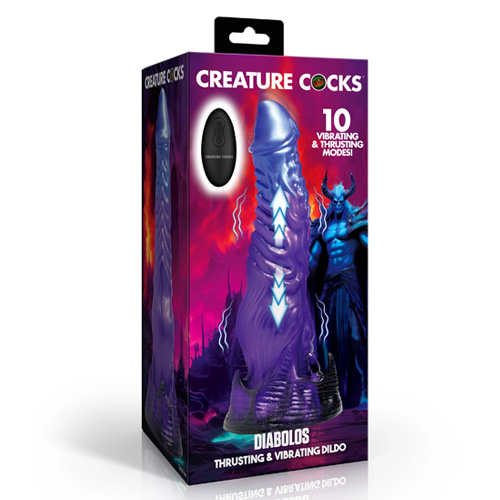 Diabolos Thrusting ＆ Vibrating Dildo画像7