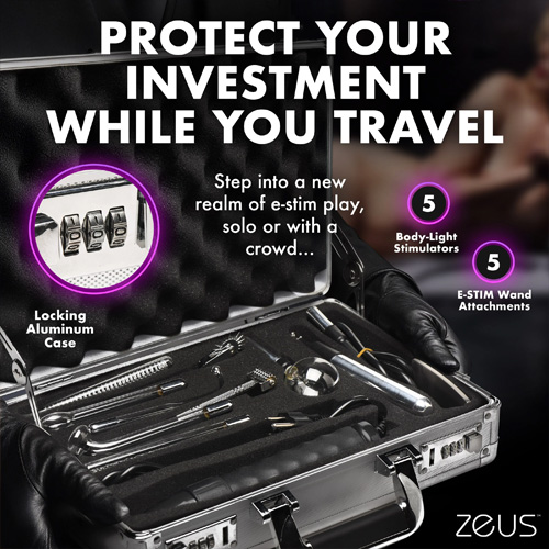 究極電気刺激セット Ultimate Edition Violet Wand Set画像3