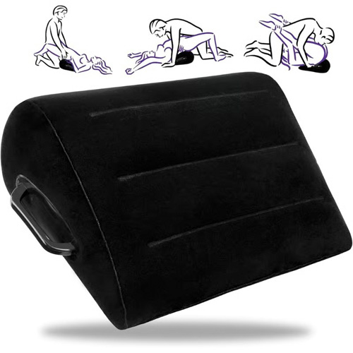 体位サポートクッション 多機能セックスウェッジ枕 ボンデージ対応 角度調整可能 空気注入式 セックスピロー