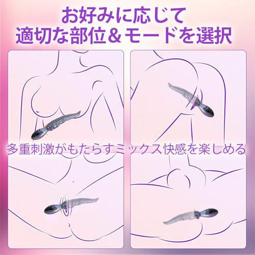 吸盤突起 デジタルディスプレイ付き スティックバイブ画像5