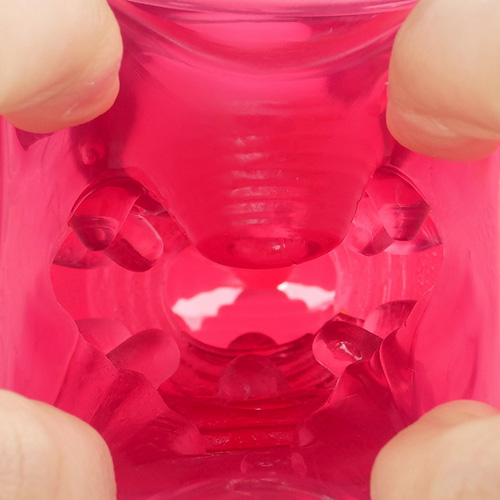 電動シコシコ中毒 指圧グリップ 強力振動 9種振動モード バキューム感 貫通式 ダブルモーター搭載 電動オナホ画像4