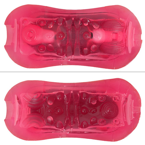 電動シコシコ中毒 指圧グリップ 強力振動 9種振動モード バキューム感 貫通式 ダブルモーター搭載 電動オナホ画像7