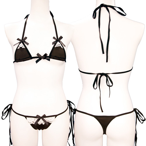 メイド風ビキニ おとこの娘用画像2