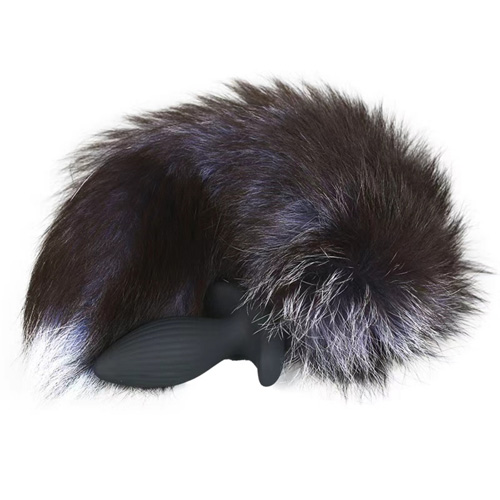 尻尾付き電動アナルプラグ アニマルプラグ画像3