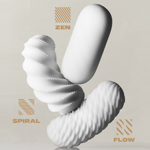 TENGA 3Dx ZEN SPIRAL FLOW