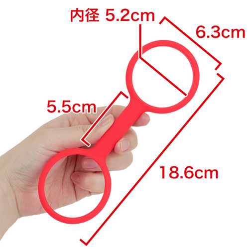 シリコン手枷画像2