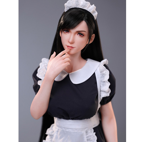 ROSE IDOL ティファ風コスチュームラブドール 75cm プラチナシリコン製 4400g ミニドール キャラクターフィギュア画像3