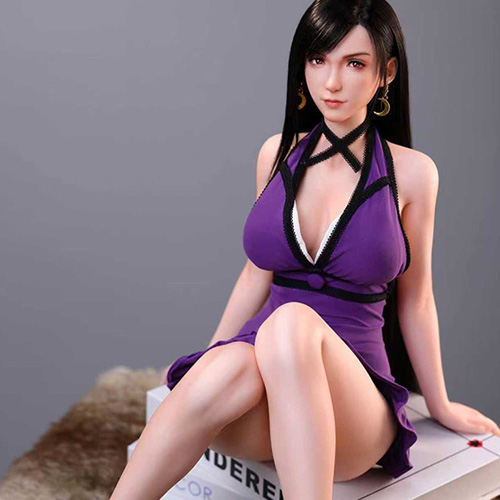 ROSE IDOL ティファ風コスチュームラブドール 75cm プラチナシリコン製 4400g ミニドール キャラクターフィギュア画像5