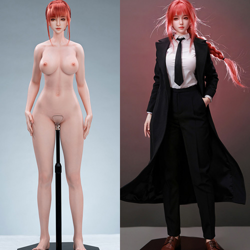 ROSE IDOL マキマ風コスチュームラブドール 75cm プラチナシリコン製 4400g ミニドール キャラクターフィギュア画像5