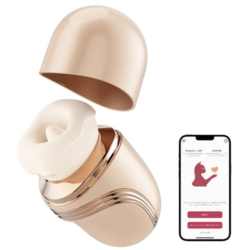 ToyCod 舌恋姫 クンニクリイキ 舌舐め×吸引×振動 温感ローター アダルトグッズ画像7