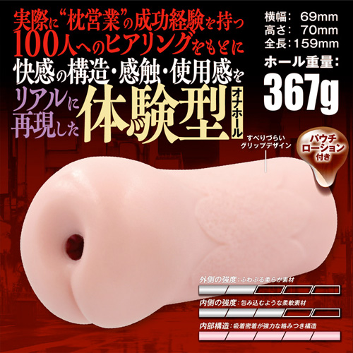 Z李×枕営業成功者100人体験調査データから生まれた伝説名器をリアル再現画像4