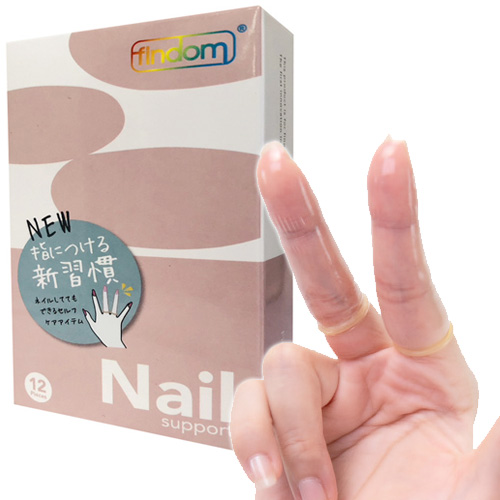 フィンドム フィンガーグローブ Nail support type 12ピース