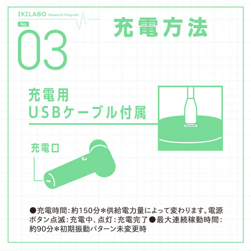 イキラボ! No03 ハンディガン電マ画像5