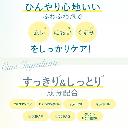 iroha INTIMATE WASH FOAM TYPE イロハ インティメイト ウォッシュ フォームタイプ シトラスノートとミントの香り 150ml画像6