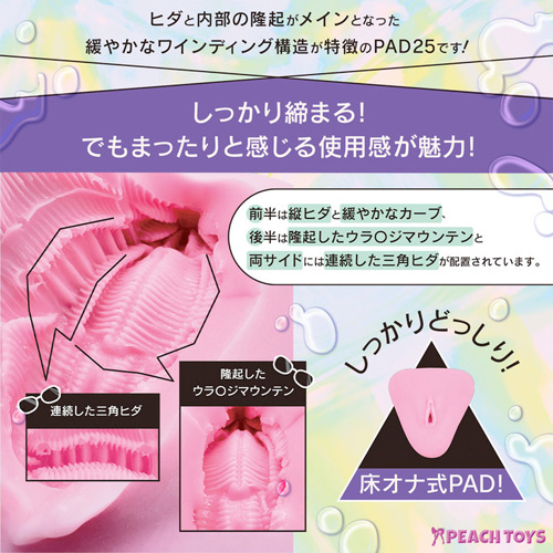 床オナ式PAD25 トゥーファイブ画像2
