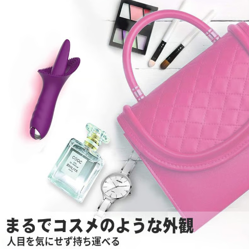 LICKISS リッキス 舌感バイブ クリ責め 10種振動モード ソフトシリコンバイブ画像5
