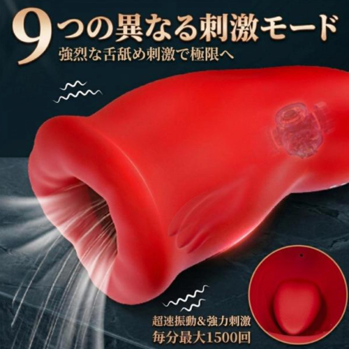 リアル口腔構造 吸引振動電動オナホール画像2