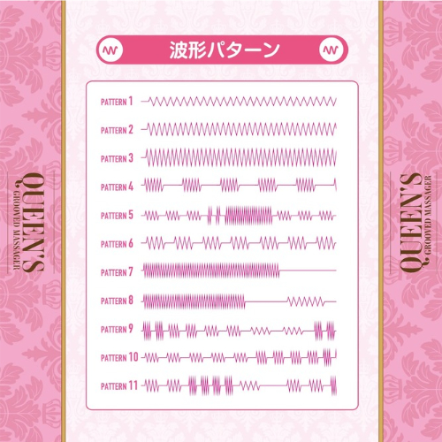 QUEENS GROOVED MASSAGER クイーンズ グルーブド マッサージャー画像4