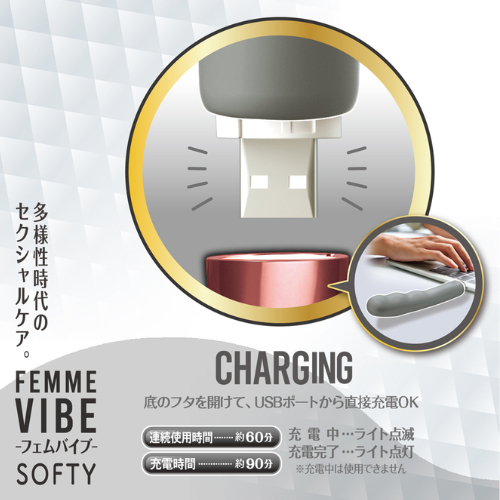 フェムバイブ ソフティ画像5