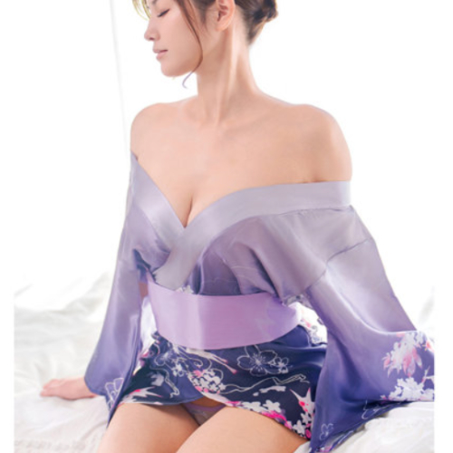DOLCE pink 妖艶丈短 花魁着物画像2