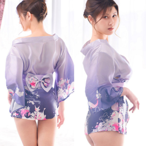 DOLCE pink 妖艶丈短 花魁着物画像3