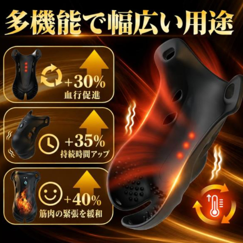 オトコのリモバイ貞操帯風 ウェアラブル振動器画像2