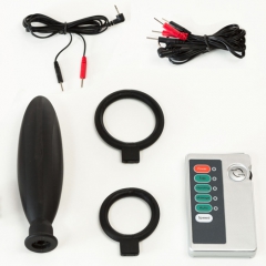 アナルプラグとコックリングを電気刺激！　Electro Fuck Buddy Kit　エレクトロファックバディーキット 