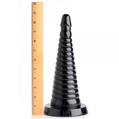 Giant Ribbed Anal Cone リブ付きアナルコーン 