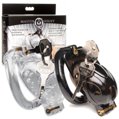 Chastity Cage Black Clear