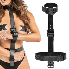 Collar with Wrist Cuffs Body Restraint Set