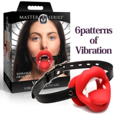 振動機能付き吸血鬼口枷 Vampire Vibrating Mouth Gag