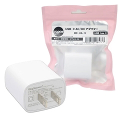 TYPE-C AC/DCアダプター PD20W USB type C MC-UA-3
