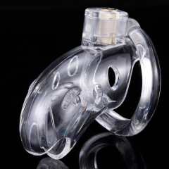 【男性用貞操具】Shark Cage Chastity Cage Clear