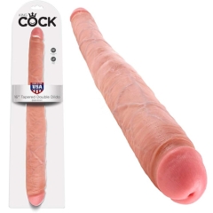 King Cock 16インチ Tapered Double Dildo Flesh