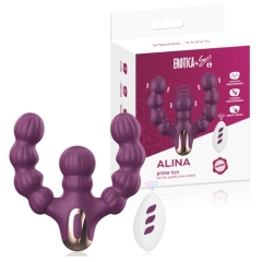 カップルの穴刺激をシェア プルスティック ダブルエンドバイブ RC