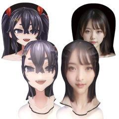 プリントメッシュ全頭マスク