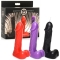 Passion Peckers Set Black Purple Red